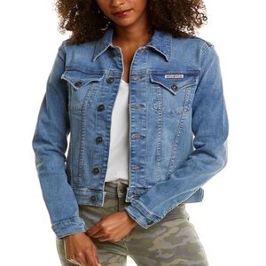EUC Hudson Signature Denim Jacket Light Wash